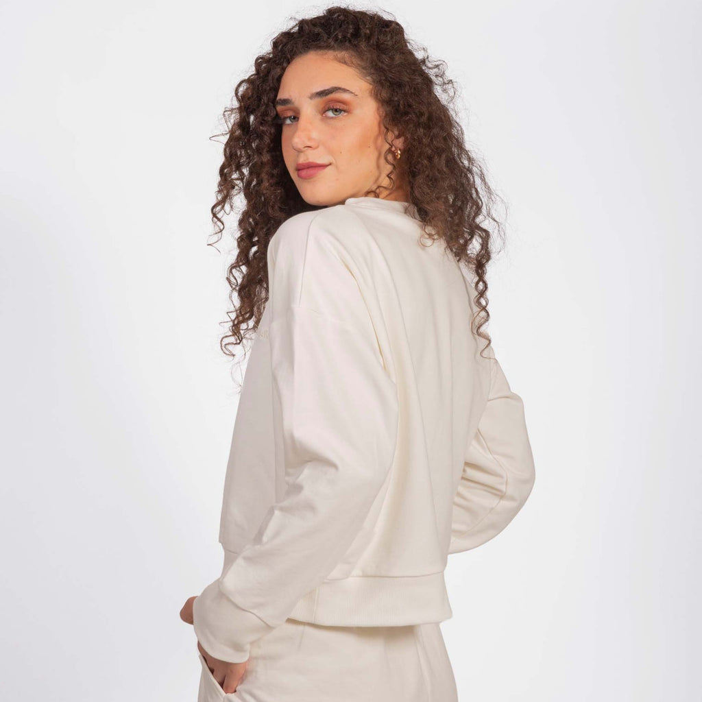 Sweatshirt Connie - Ivory